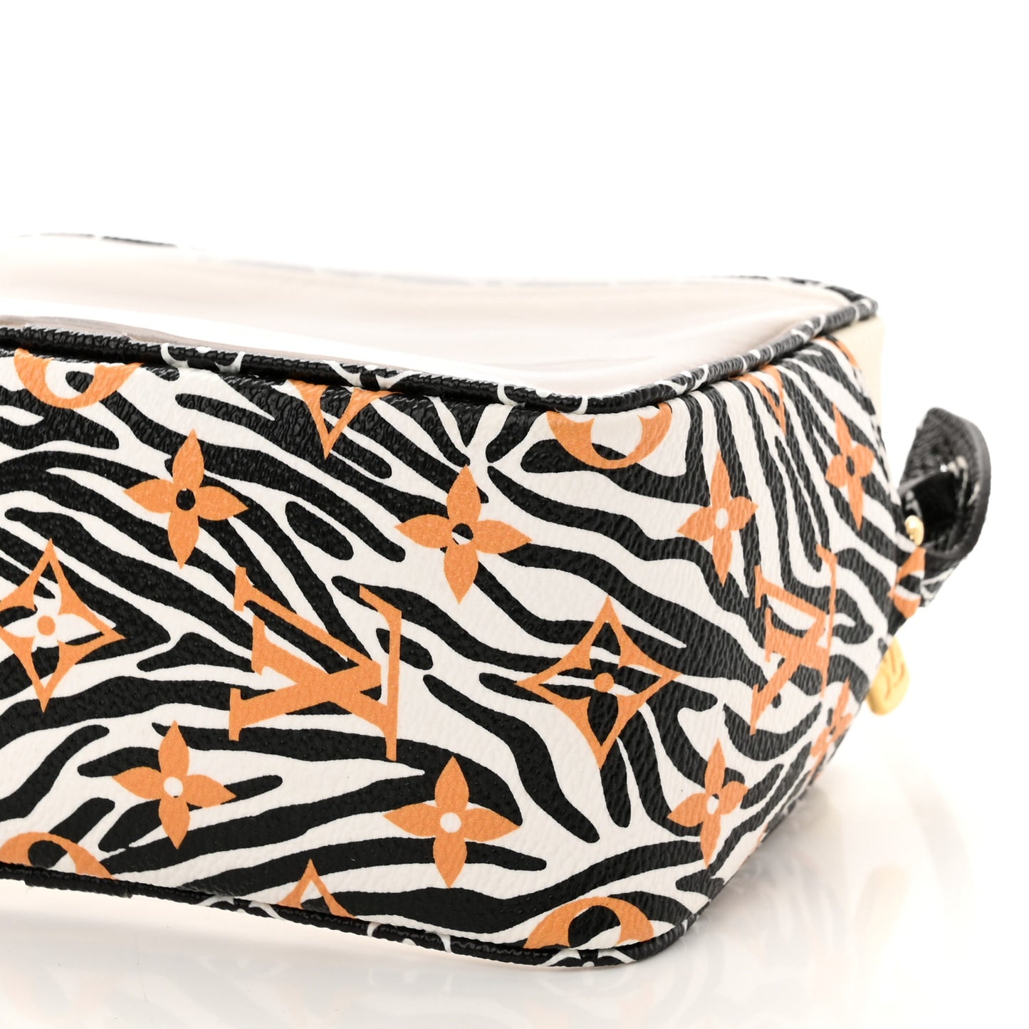 Monogram Giant Jungle Beach Pouch Ivory