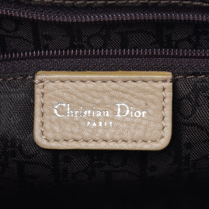 Christian Dior Calfskin Cannage Handbag Camel 6 of 20