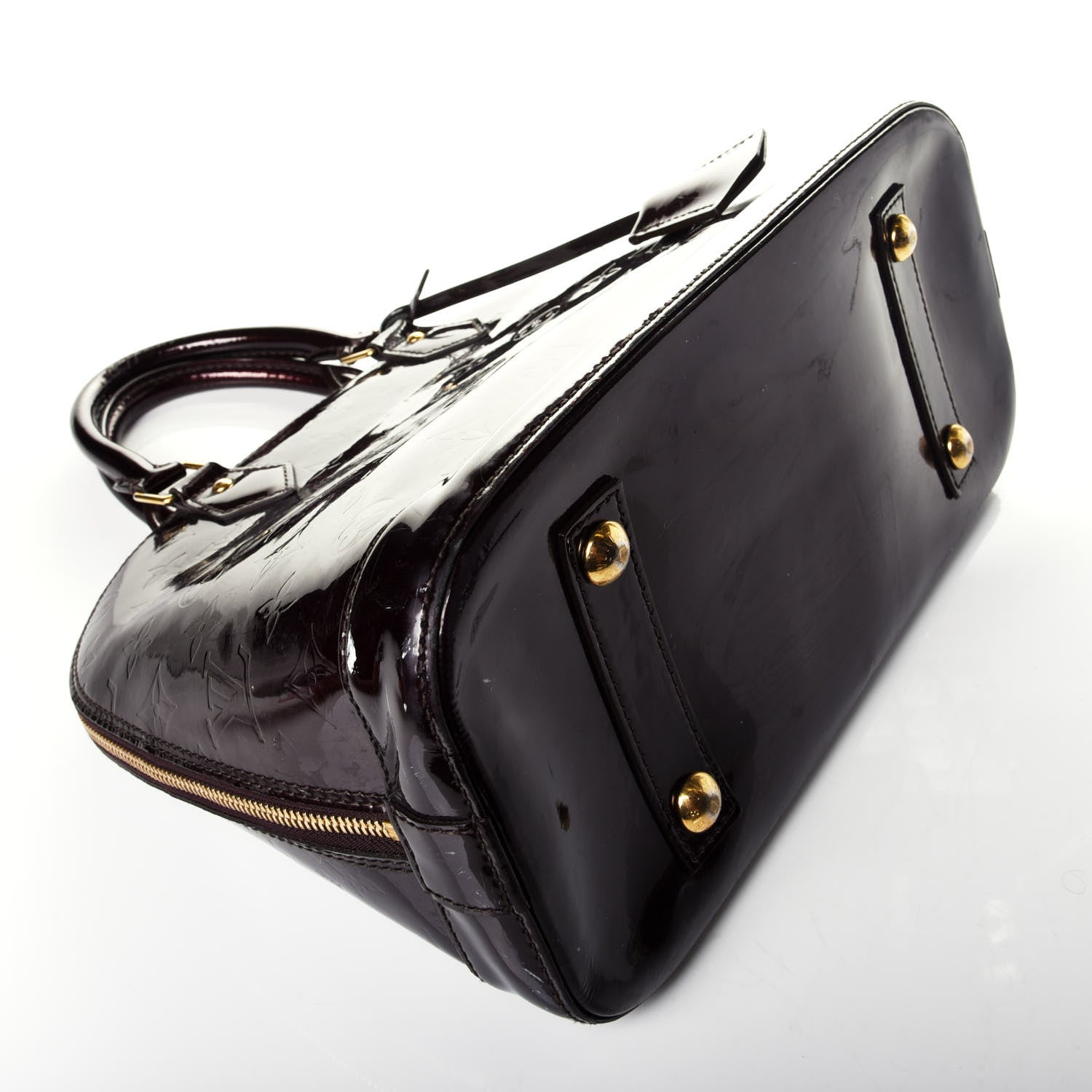 Louis Vuitton Vernis Alma PM Amarante 4 of 8