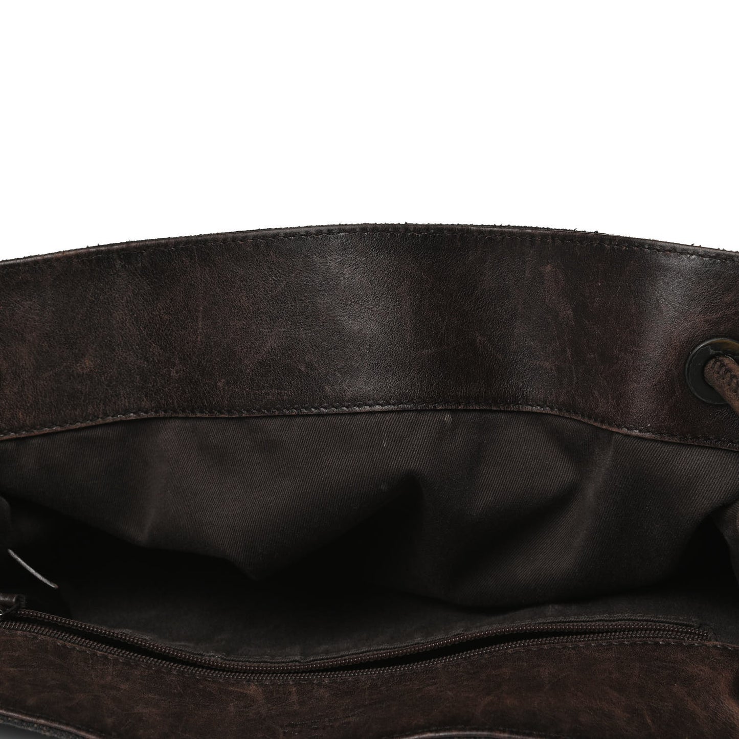 Smooth Calfskin Large Tie Knot Tote Black