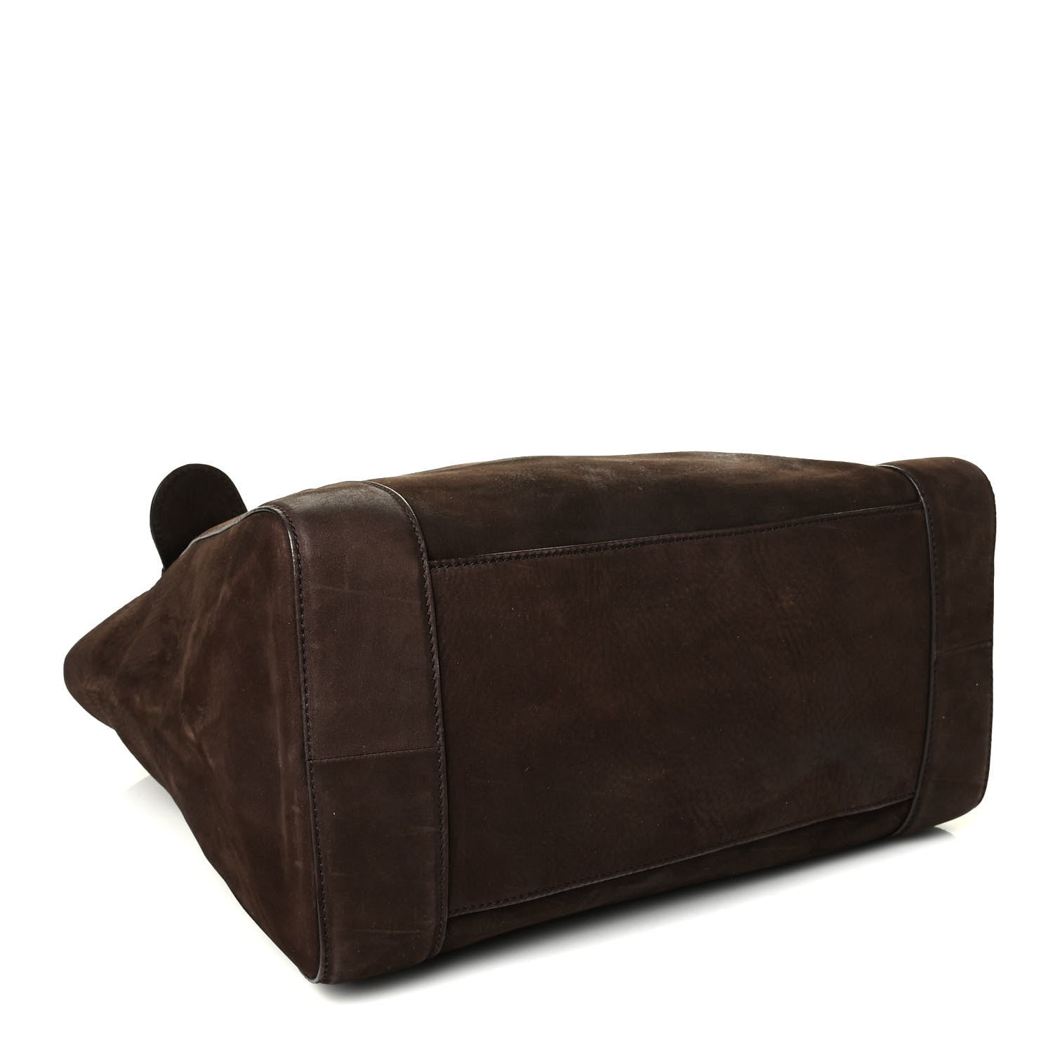 Gucci Nubuck Medium Ribot Horse Heads Hobo Brown 3 of 6