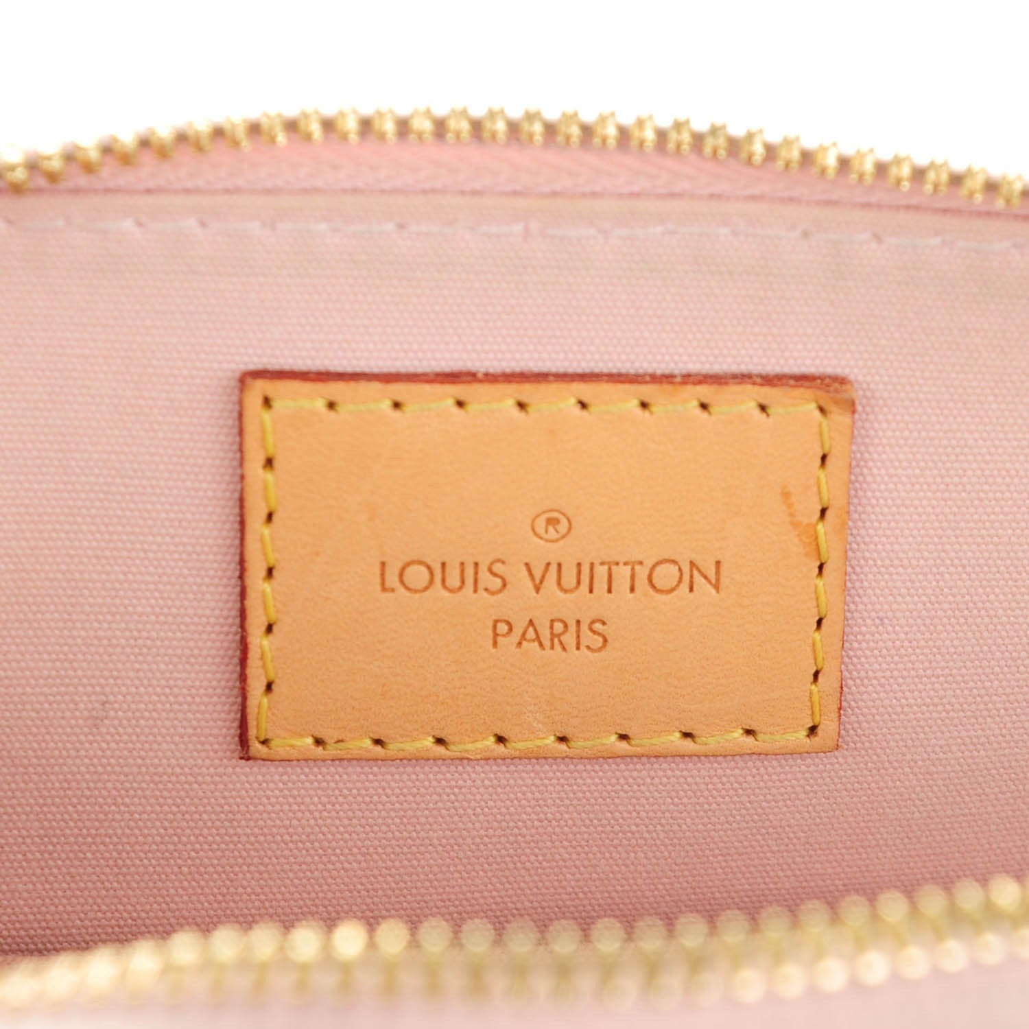 Louis Vuitton Vernis Alma BB Rose Ballerine 6 of 9