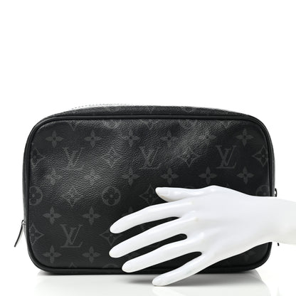 Louis Vuitton Monogram Eclipse Toilet Pouch GM 2 of 7