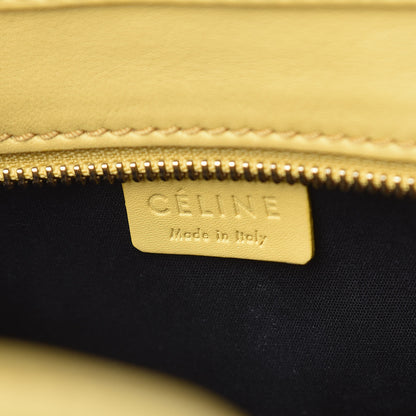 Celine Smooth Calfskin Nano Luggage Citron 6 of 20