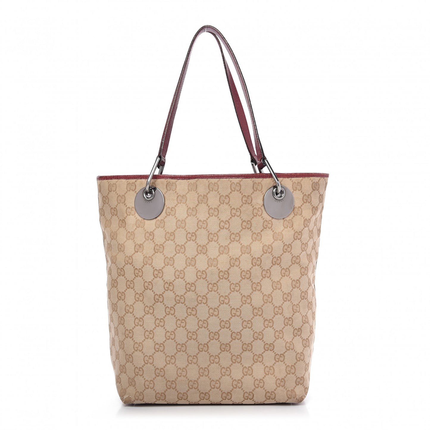 Monogram Large Eclipse Tote Red