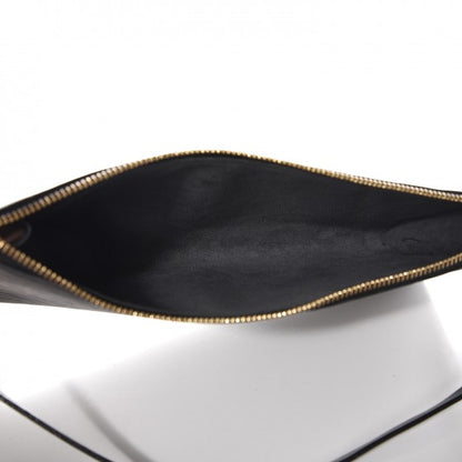 Louis Vuitton Epi Pochette Accessories 24 Black 5 of 9