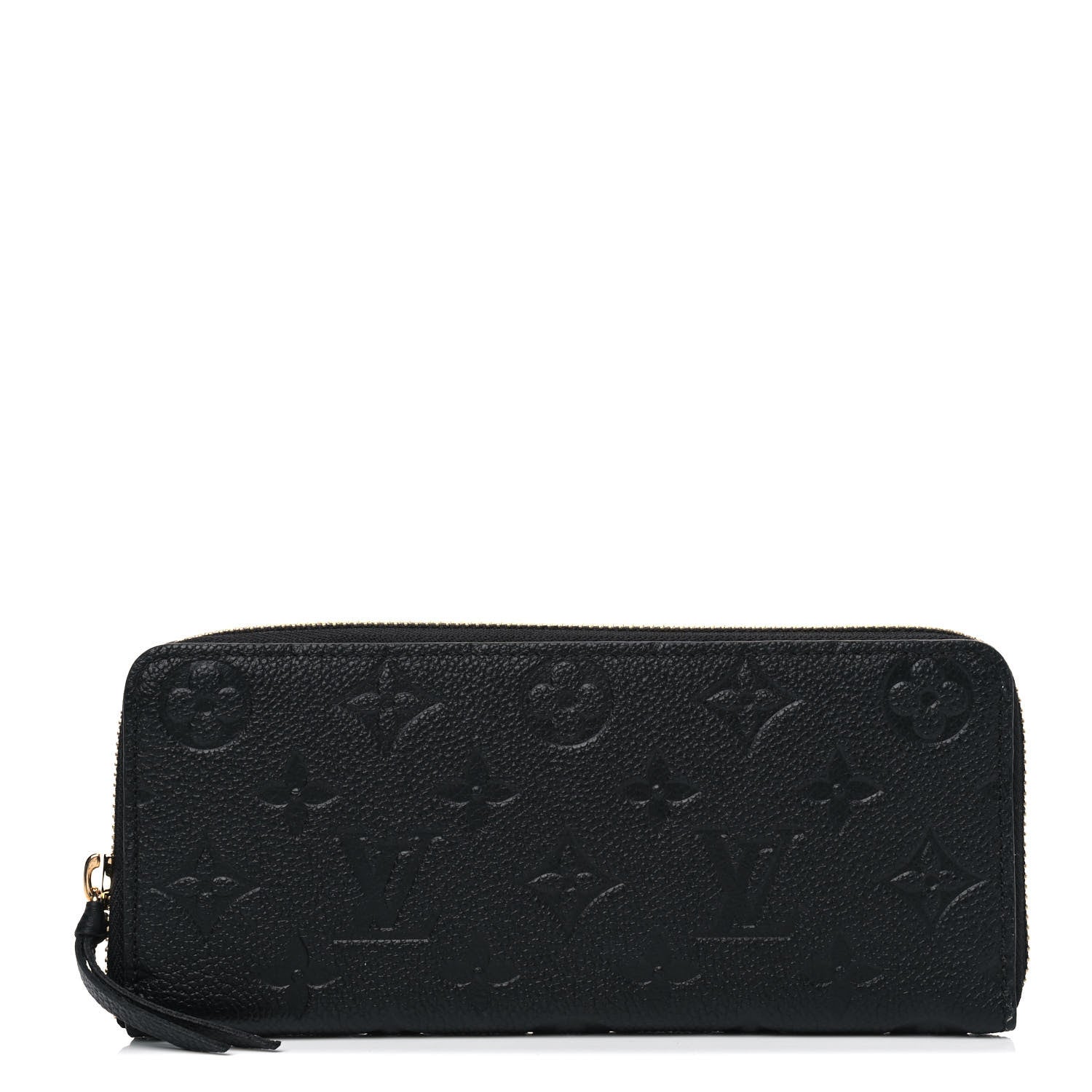 Louis Vuitton Empreinte Clemence Wallet Black 1 of 4
