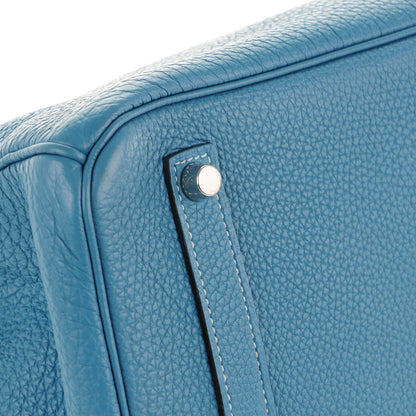 Hermes Togo Birkin 35 Blue Jean 20 of 22