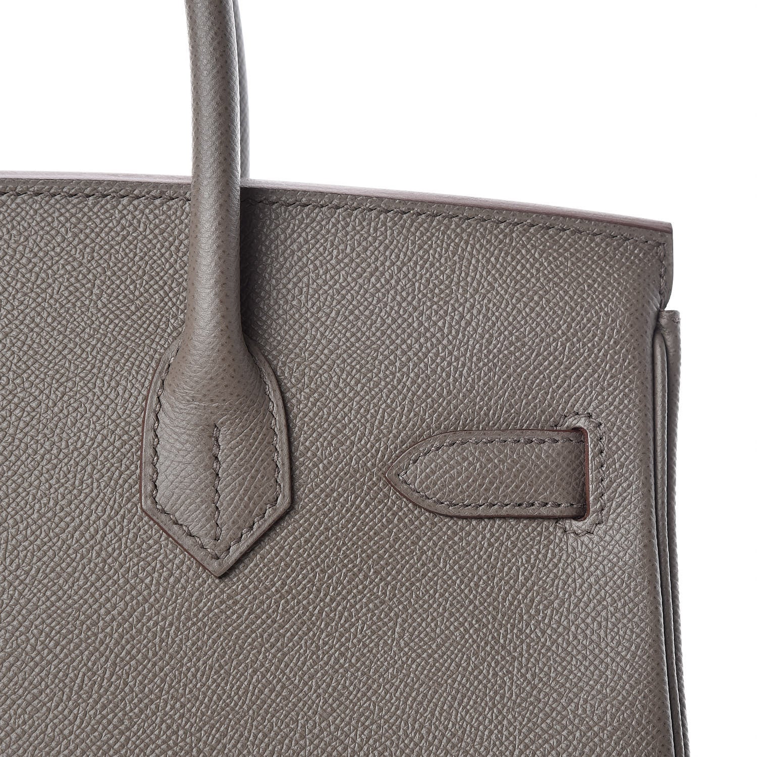 Hermes Epsom Birkin 30 Etain 15 of 34