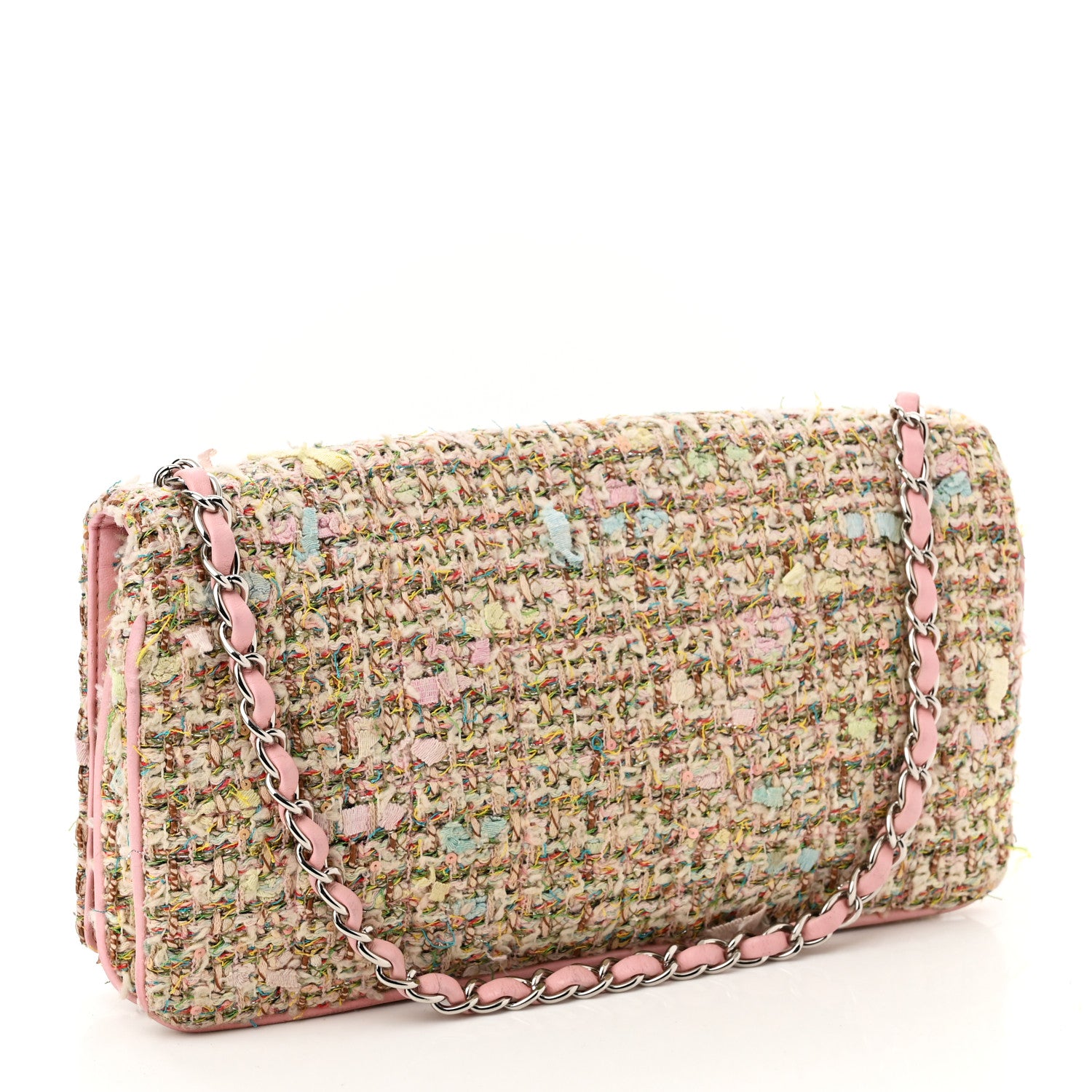 Chanel Tweed CC Flap Multicolor 3 of 10