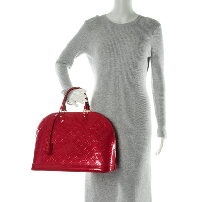 Louis Vuitton Vernis Alma GM Pomme D'Amour 2 of 8