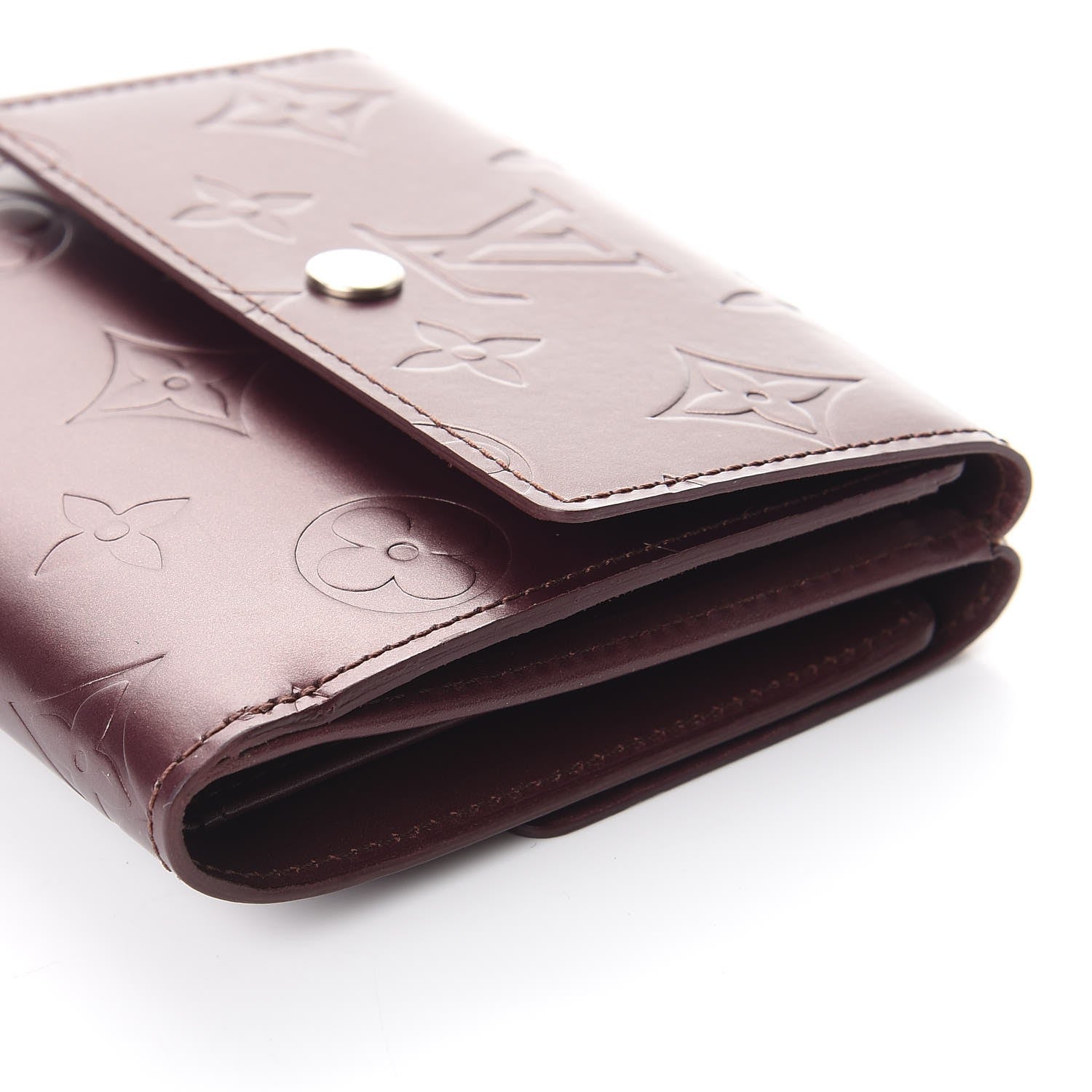 Louis Vuitton Mat Monogram Ludlow Wallet Violet 10 of 10