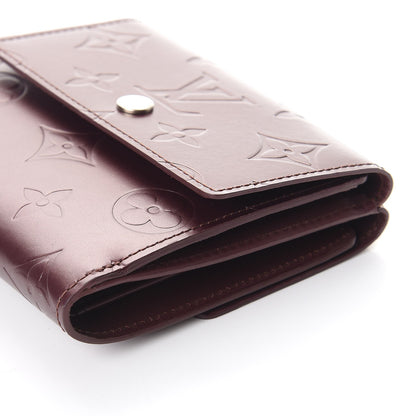 Louis Vuitton Mat Monogram Ludlow Wallet Violet 10 of 10