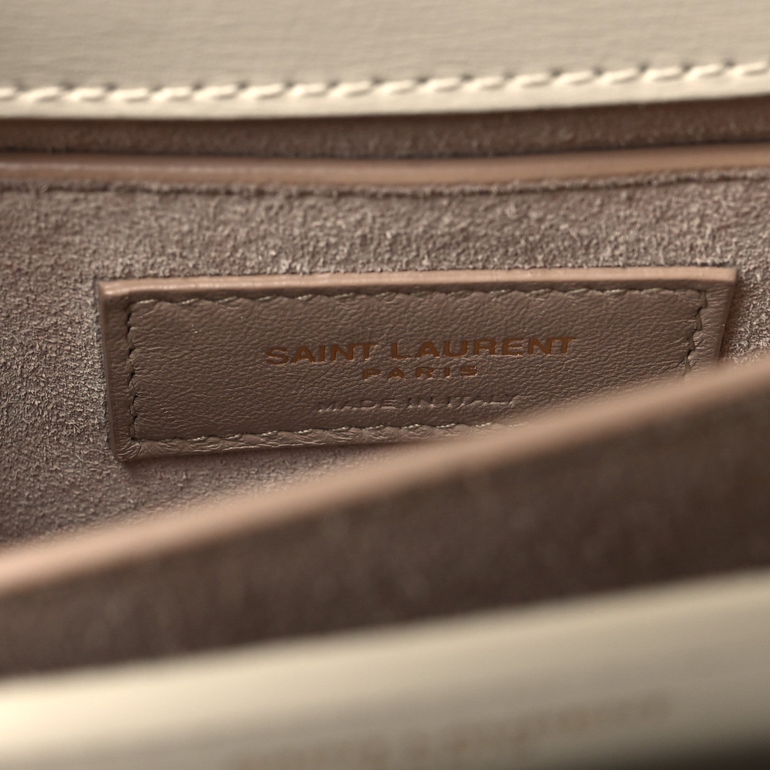 Saint Laurent Calfskin Medium Monogram Sunset Crema Soft 6 of 11