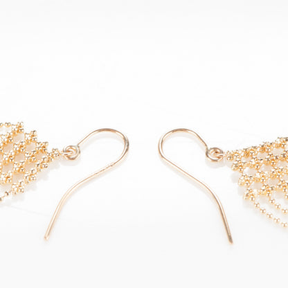 Tiffany 18K Yellow Gold Fringe Drop Earrings 3 of 4