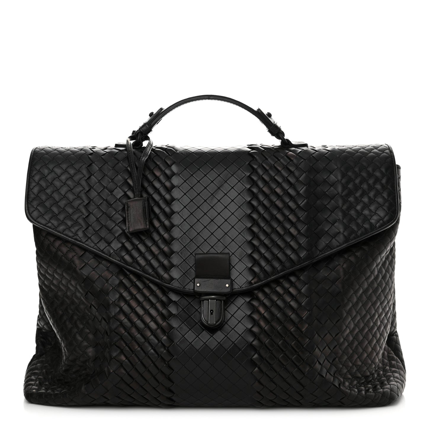 Intrecciato VN Briefcase Black