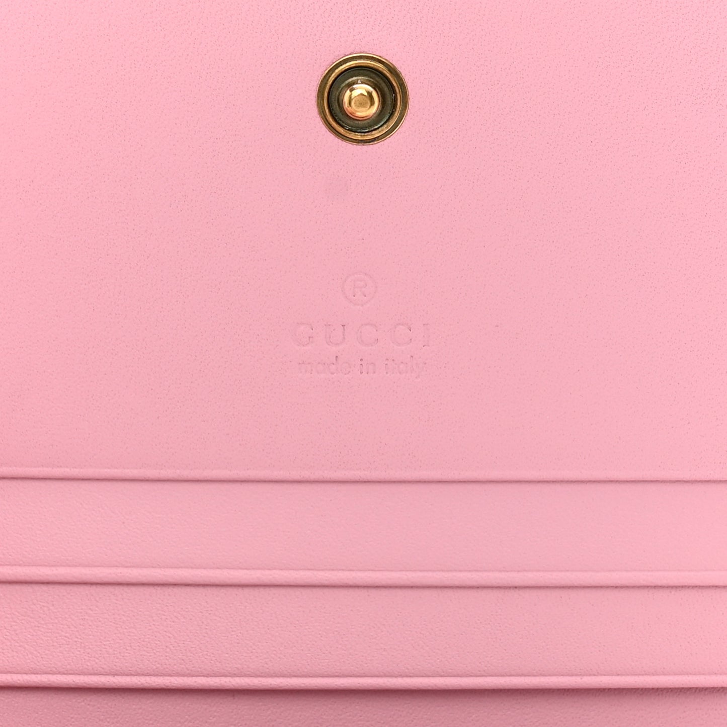 GG Supreme Monogram Strawberry Card Case