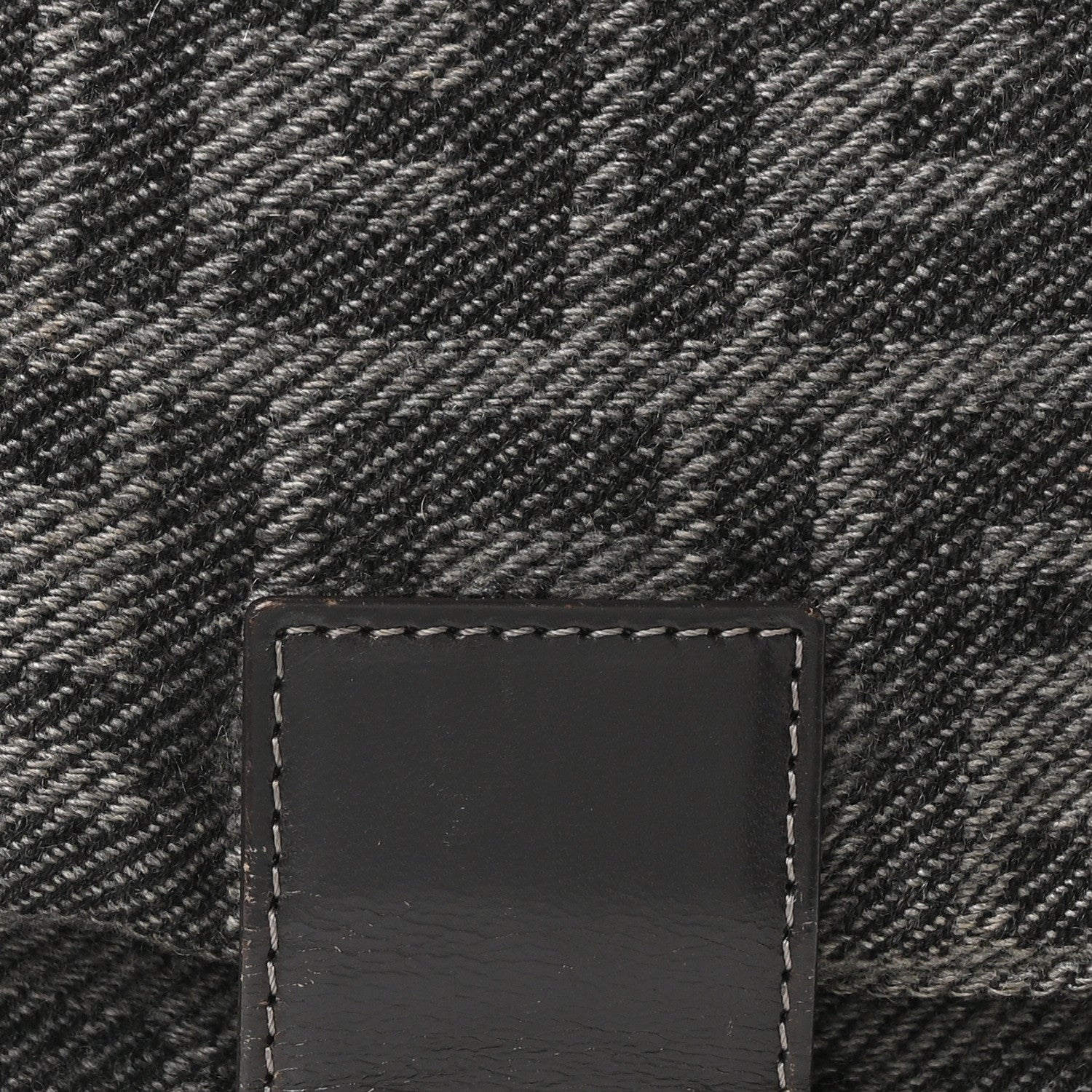 Fendi Wool Zucca Mama Baguette Grey 13 of 17