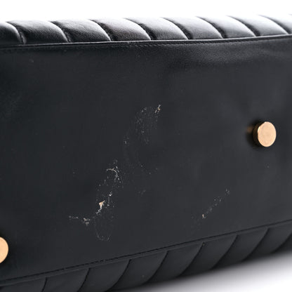 Saint Laurent Calfskin Y Quilted Monogram Large Loulou Chain Satchel Black 19 of 20