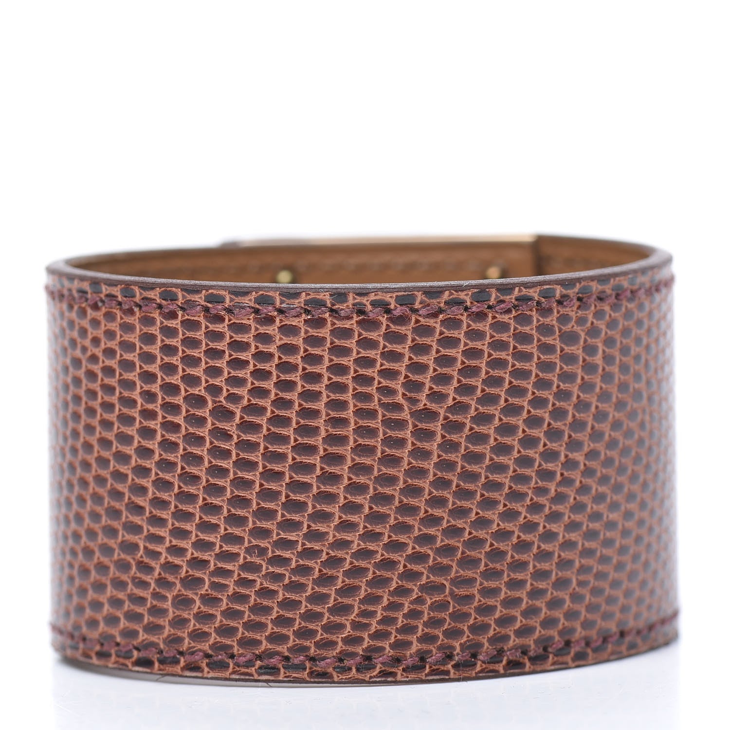 Hermes Lizard Kelly Dog Cuff T2 Etrusque 3 of 6