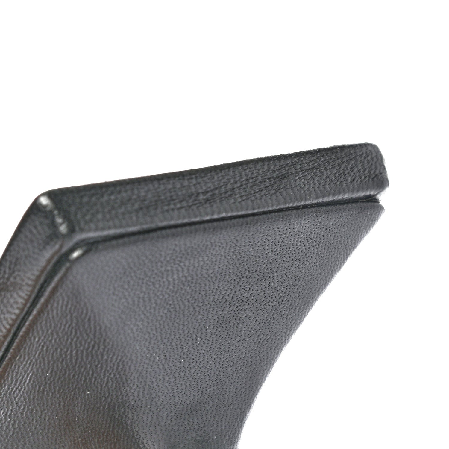 Balenciaga Shiny Kidskin BB Fringe Square Knife Pointed Toe 40mm Mules 36.5 Black 7 of 7