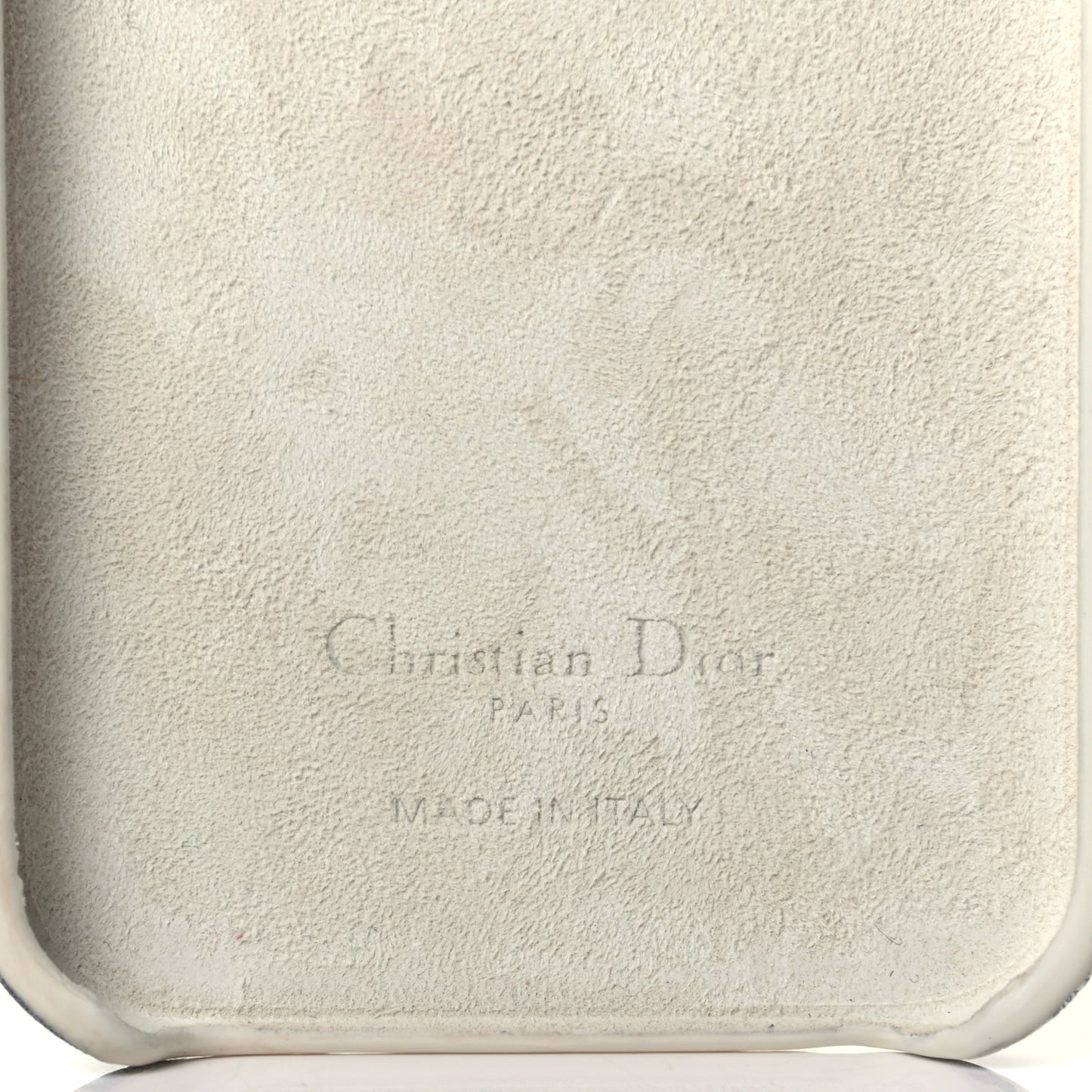 Calfskin Toile De Jouy iPhone 12 Pro Case Blue Multicolor