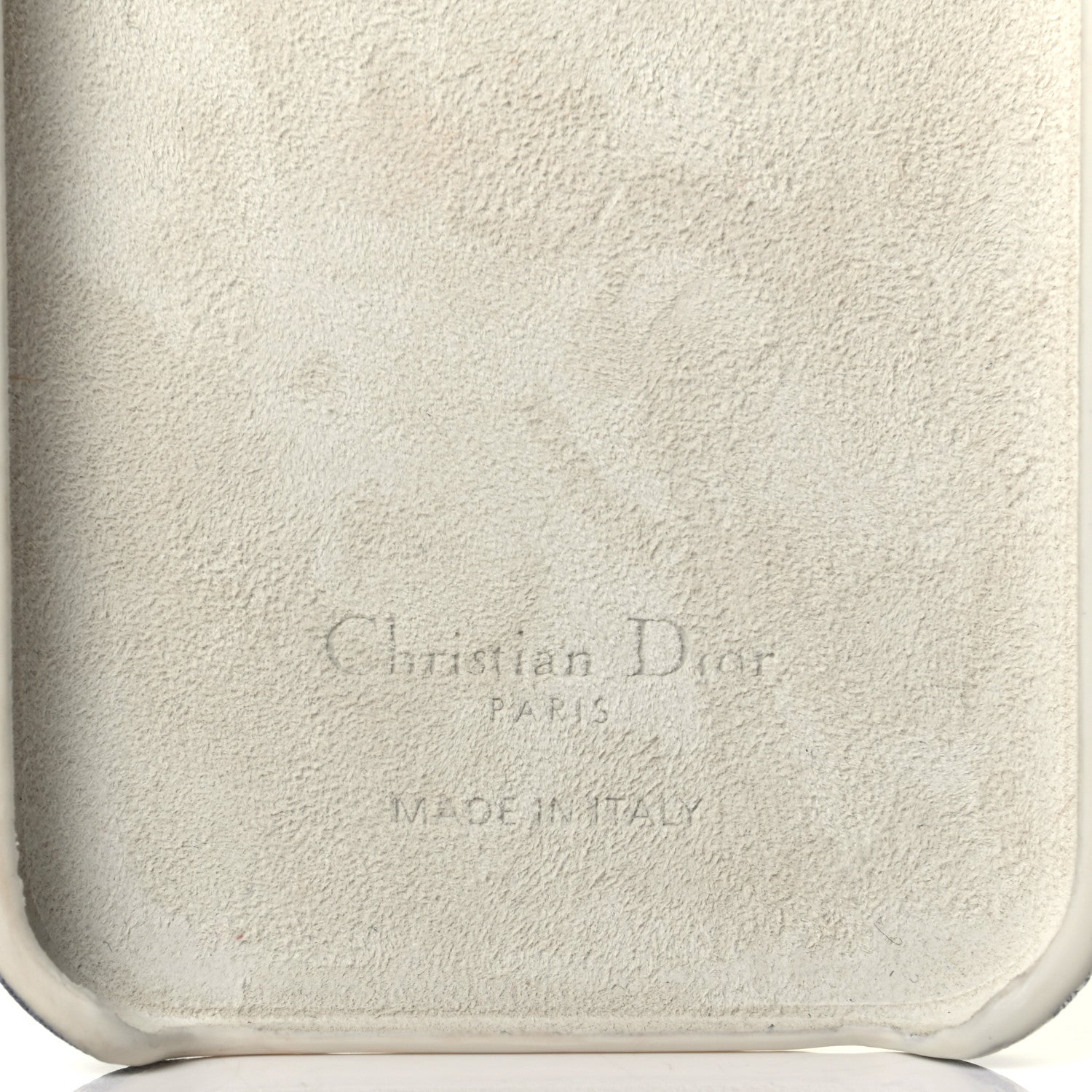 Christian Dior Calfskin Toile De Jouy iPhone 12 Pro Case Blue Multicolor 4 of 4
