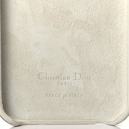 Christian Dior Calfskin Toile De Jouy iPhone 12 Pro Case Blue Multicolor 4 of 4