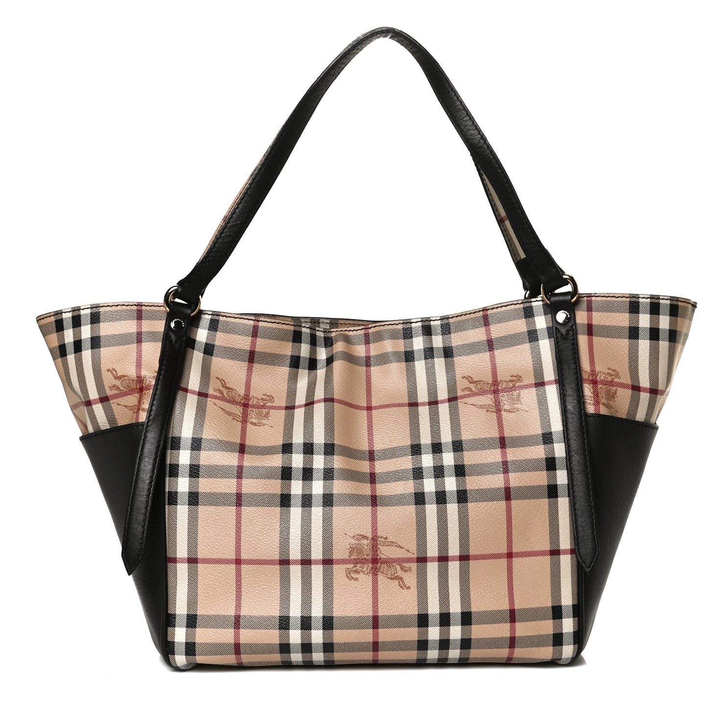 Haymarket Check Small Canterbury Tote Chocolate