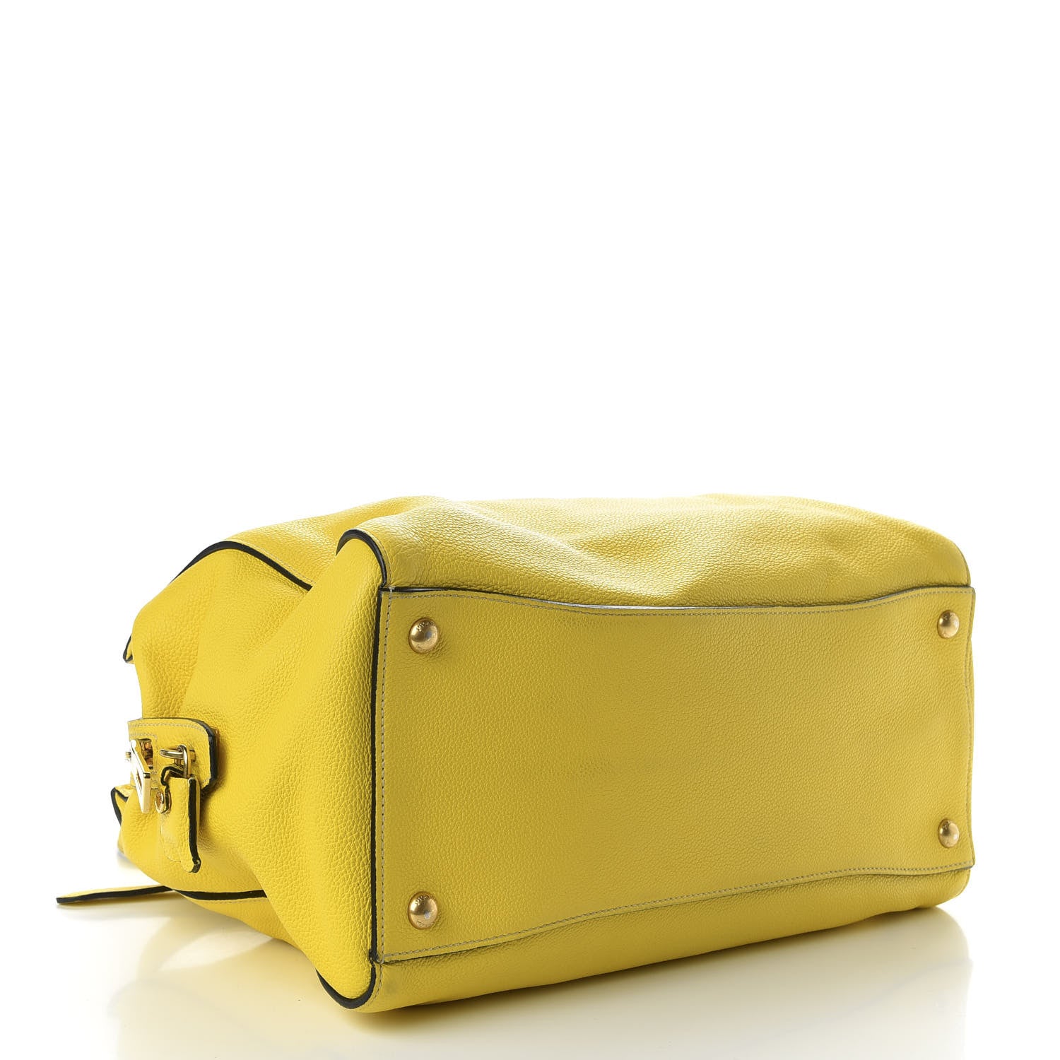 Prada Vitello Grain Tote Girasole 4 of 8