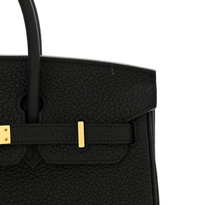 Hermes Togo Birkin 25 Black 12 of 15