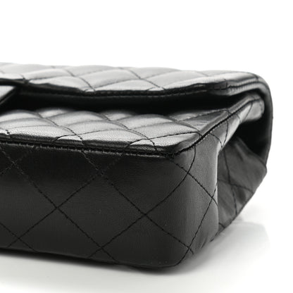 Chanel Lambskin Quilted East West Flap Black 12 of 20