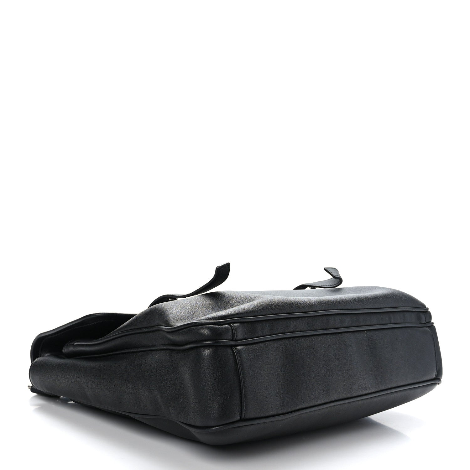 Salvatore Ferragamo Calfskin Briefcase Black 4 of 9