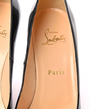 Christian Louboutin Patent Simple 85 Pumps 38 Black 7 of 9
