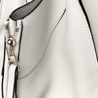 Loewe Grained Calfskin Small Hammock Shoulder Bag Soft White 18 of 19