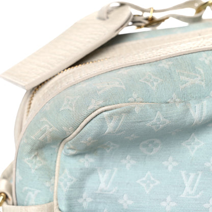 Louis Vuitton Mini Lin Sac a Langer Diaper Bag Blue 28 of 43