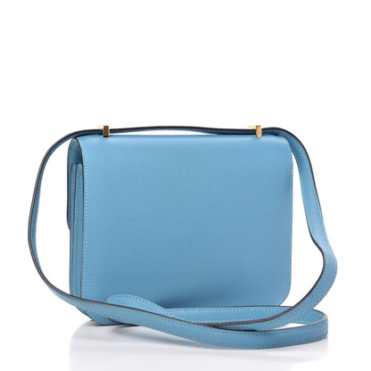 Hermes Evercolor Constance 18 Bleu Du Nord 3 of 11