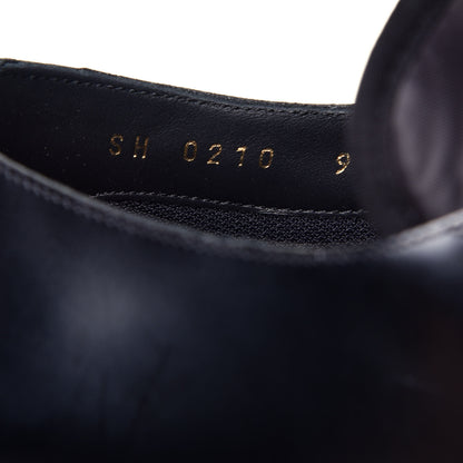 Louis Vuitton Calfskin Mens Derby LV Harness Shoes 9 Black 8 of 9