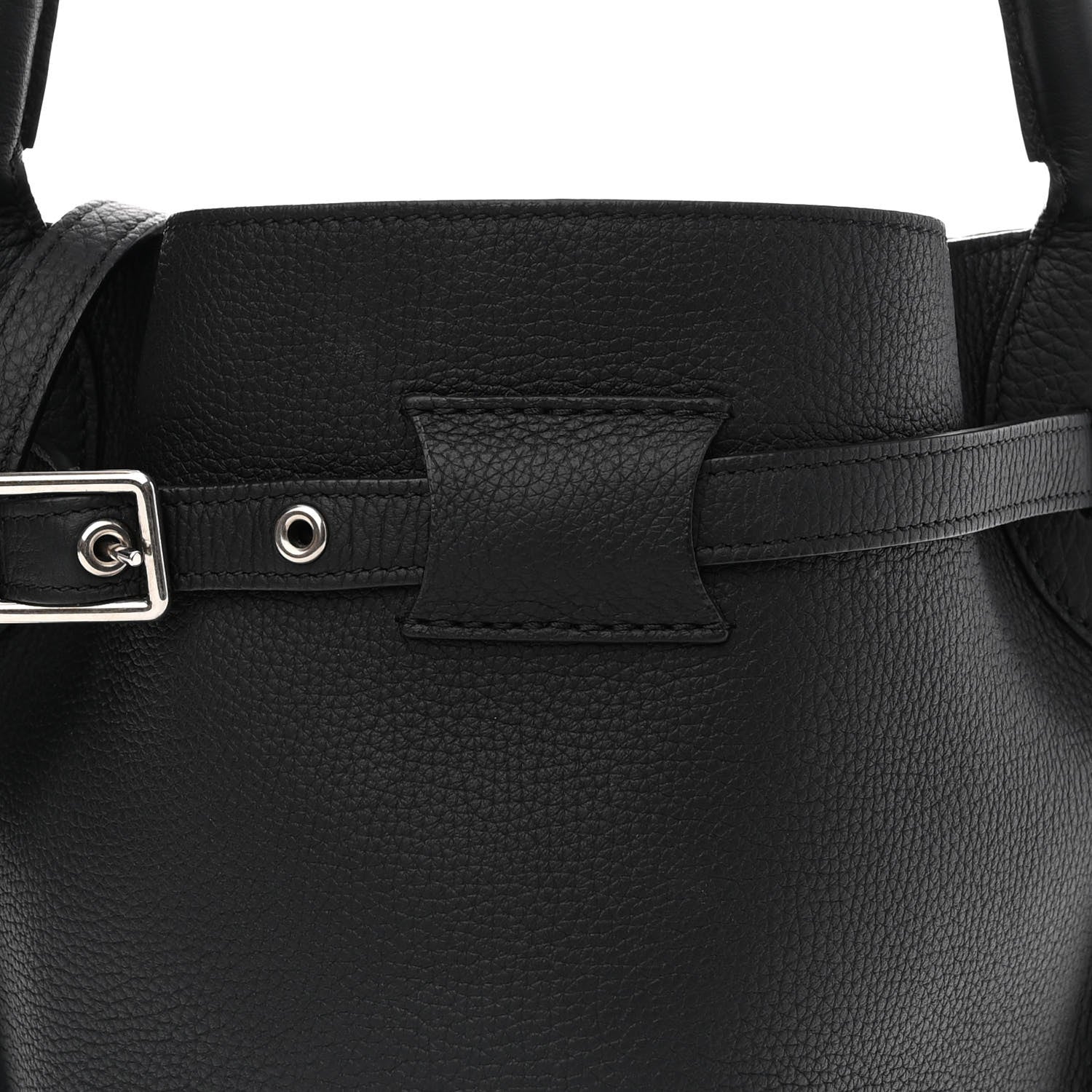 Celine Supple Grained Calfskin Nano Big Bag Bucket Black 7 of 11