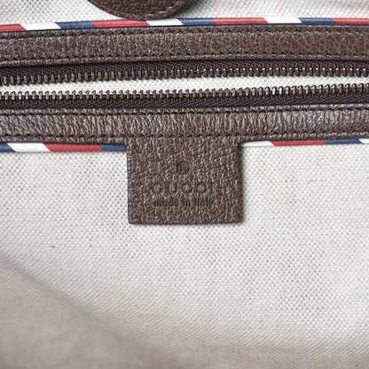 Gucci Soft GG Supreme Monogram Courrier Medium Crossbody Tote Beige New Acero 6 of 9