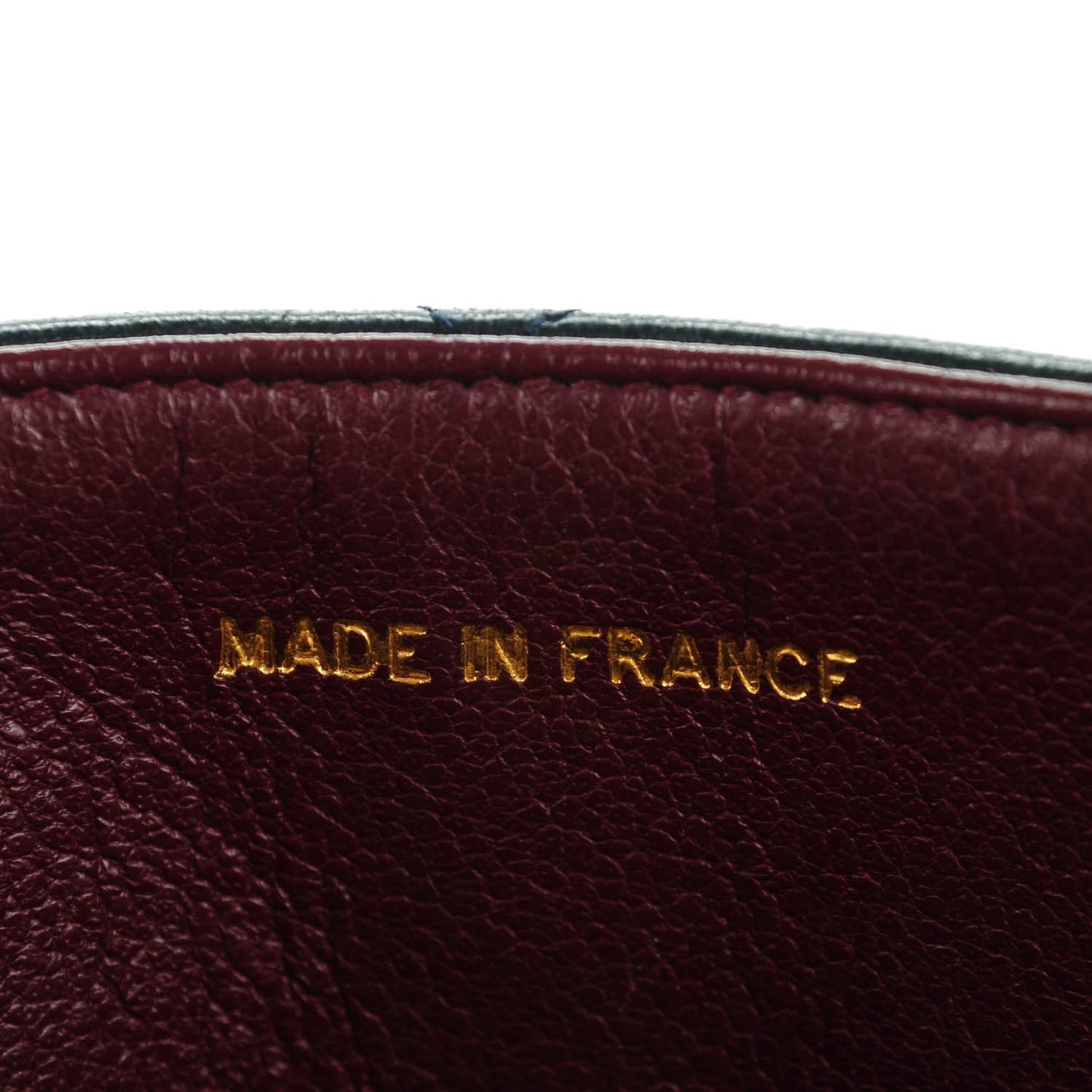 Lambskin Quilted Shoudler Bag Navy