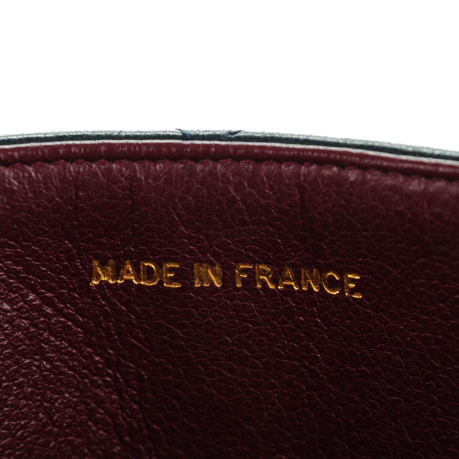 Chanel Lambskin Quilted Shoudler Bag Navy 7 of 9