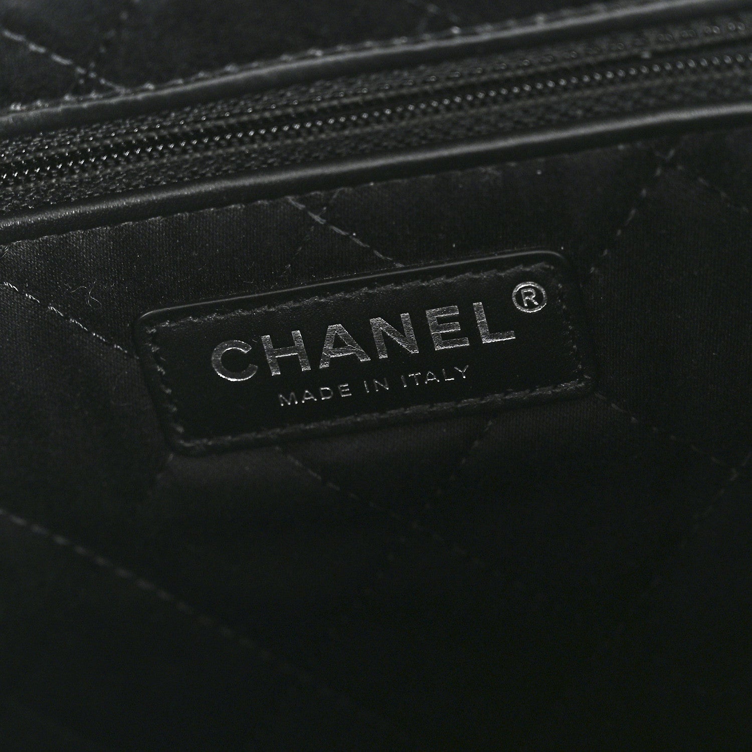 Chanel Shiny Calfskin Quilted Chanel 22 Black 7 of 11