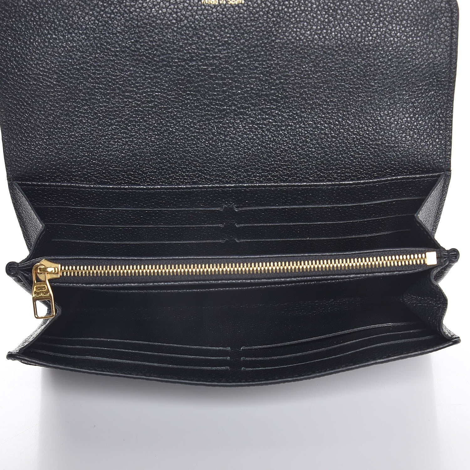 Louis Vuitton Empreinte Sarah Wallet NM Black 5 of 9