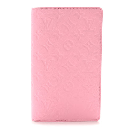 Louis Vuitton Empreinte Monogram Emily Notebook Cover MM Cotton Candy 1 of 7