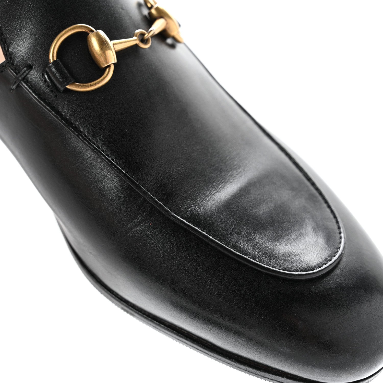 Gucci Calfskin Womens Princetown Slippers 37 Black 9 of 11
