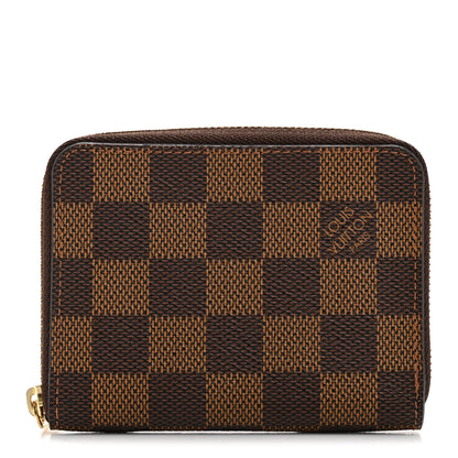 Louis Vuitton Damier Ebene Zippy Coin Purse 1 of 9