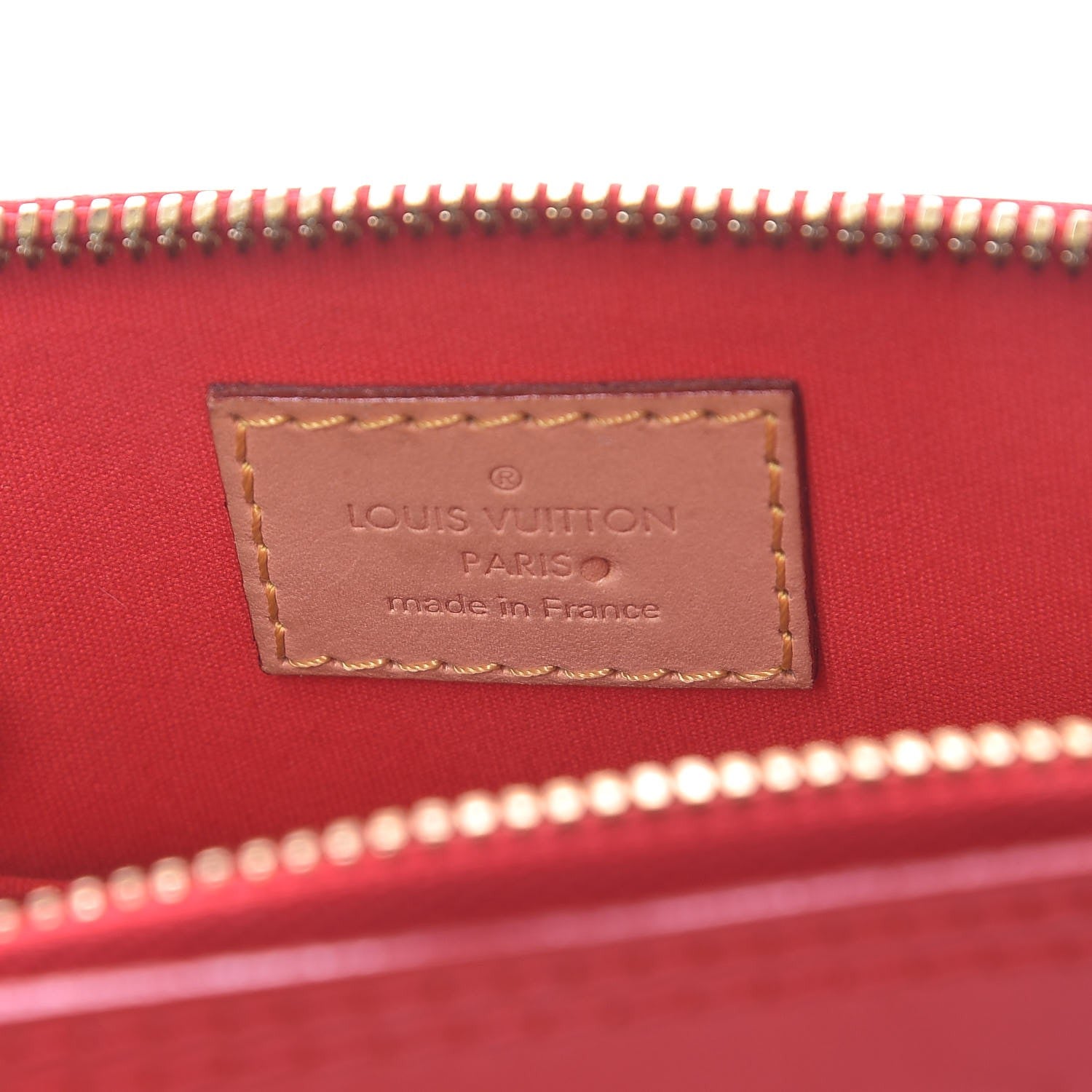 Louis Vuitton Vernis Alma BB Rouge Grenadine 7 of 7