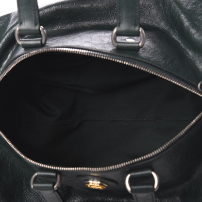 Gucci Fluffy Calfskin Morpheus Convertible Backpack Green 4 of 10