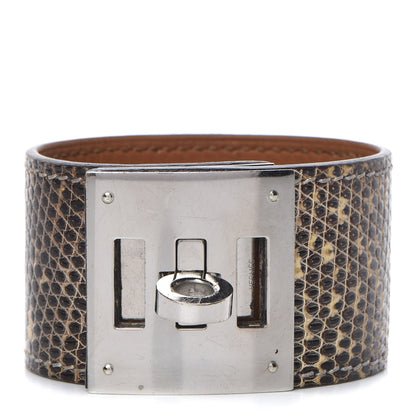 Hermes Lizard Kelly Dog Cuff Ombre 1 of 6